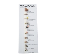 MUSCA RIVER DRIES 10BUC PL DAIWA