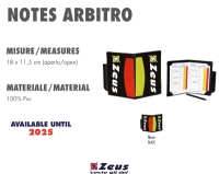 NOTES ARBITRO Zeus