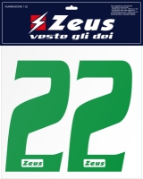 NUMERAZIONE 1-22 cm 10 Zeus