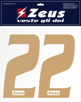 NUMERAZIONE 1-22 cm 10 Zeus auriu