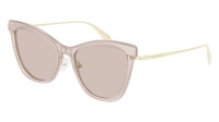 Ochelari de soare ALEXANDER MCQUEEN AM0264S-003 pentru Femei auriu