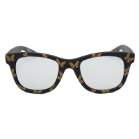 Ochelari de soare ITALIA INDEPENDENT 0090T-FLW-071 pentru Femei black, maro