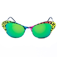 Ochelari de soare ITALIA INDEPENDENT 0216-149-009 pentru Femei yellow, blue, pink, portocaliu