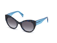 Ochelari de soare JUST CAVALLI JC789S-55B pentru Femei albastru gri