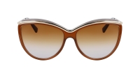 Ochelari de soare LONGCHAMP LO676S-234 pentru Femei maro gri