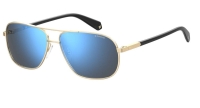 Ochelari de soare MAN POLAROID PLD2074S-X auriu albastru