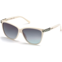 Ochelari de soare SWAROVSKI SK-0137-57B pentru Femei alb gri