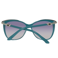 Ochelari de soare SWAROVSKI SK0104-5787W pentru Femei turcoaz albastru