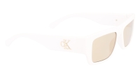 Ochelari de soare Unisex Calvin Klein Jeans CKJ22635S-100 alb