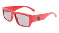 Ochelari de soare Unisex Calvin Klein Jeans CKJ22635S-600 rosu