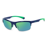 Ochelari de soare Unisex POLAROID PLD7042SRNB5Z albastru verde