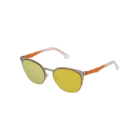 Ochelari de soare Unisex POLICE SPL341-S34G argintiu portocaliu