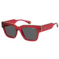 Ochelari de soare UNISEX POLAROID PLD6198SXMCC9 rosu