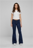 Organic Low Waist Flared Denim dama Urban Classics