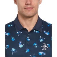 Original Penguin Golf Hvywght Abstrct Sn99