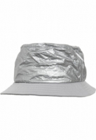 Crinkled Paper Bucket Hat Flexfit