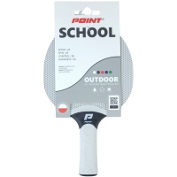 Point School outdoor ping pong racket white