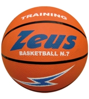 PALLONE baschet GOMMA 7 Zeus