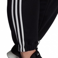 Pantalon Spodnie damskie adidas Essentials Cotton 3-Stripes czarne GS8614