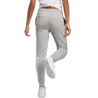 Pantalon adidas Essentials Linear French Terry Cuffed 's gray IC8816 dama