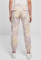 Pantalon High Waist Camo Cargo dama Urban Classics