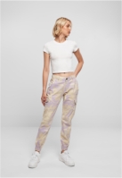 Pantalon High Waist Camo Cargo dama Urban Classics