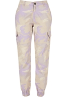 Pantalon High Waist Camo Cargo dama Urban Classics