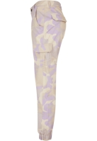 Pantalon High Waist Camo Cargo dama Urban Classics