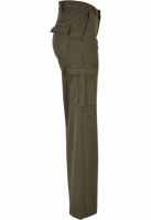 Pantalon High Waist Wide Leg Twill Cargo dama Urban Classics