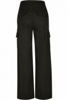 Pantalon High Waist Straight Cargo dama Urban Classics