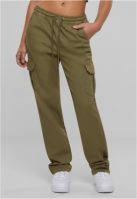 Pantalon High Waist Twill Cargo dama Urban Classics