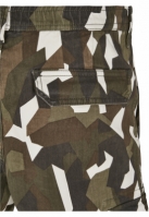 Pantalon Geometric Camo Stretch Twill Cargo Urban Classics