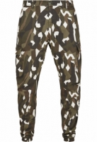 Pantalon Geometric Camo Stretch Twill Cargo Urban Classics