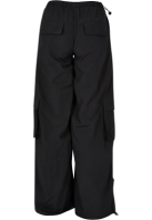 Pantalon Wide Crinkle Nylon Cargo dama Urban Classics