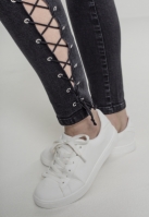 Pantalon Denim Lace Up Skinny dama Urban Classics