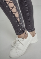 Pantalon Denim Lace Up Skinny dama Urban Classics