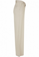 Pantalon High Linen Mixed Wide Leg dama Urban Classics