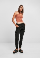 Pantalon High Waist Cargo Jogging dama Urban Classics