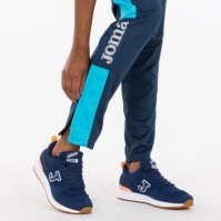 Pantalon Long Championship Iv Dark Navy-flu Turq dama Joma