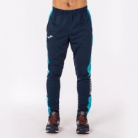 Pantalon Long Championship Iv Navy-turquoise Fluor Joma