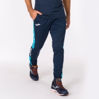 Pantalon Long Championship Iv Navy-turquoise Fluor Joma