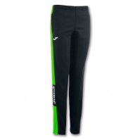 Pantalon Long Championship Iv Black-fluor Green dama Joma