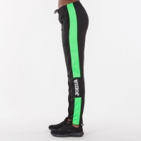 Pantalon Long Championship Iv Black-fluor Green dama Joma