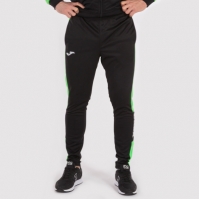 Pantalon Long Championship Iv Black-green Fluor Joma