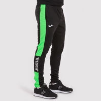 Pantalon Long Championship Iv Black-green Fluor Joma