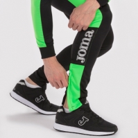 Pantalon Long Championship Iv Black-green Fluor Joma