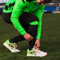 Pantalon Championship Vi Training Long Black Fluor Green Joma