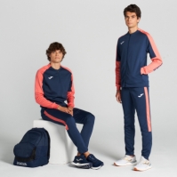 Pantalon Eco Championship Long Navy Fluor Orange Joma