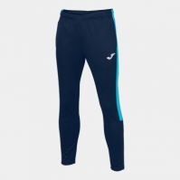 Pantalon Eco Championship Long Navy Fluor Turquoise Joma