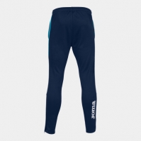 Pantalon Eco Championship Long Navy Fluor Turquoise Joma